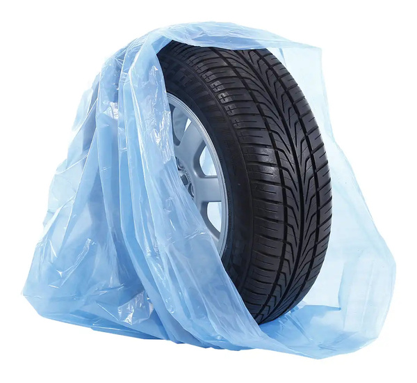 Tire bag blue 58cm - 100pcs