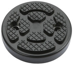 Rubber pad for post lifts - 120x30mm with 2 holes