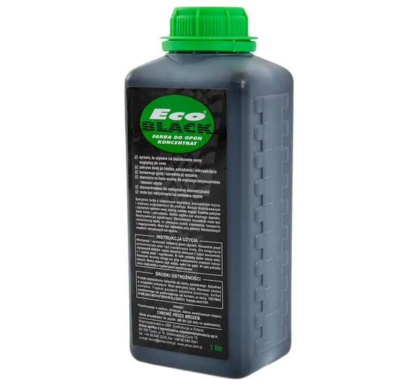 Black tyre paint ECO BLACK black concentrate 1L