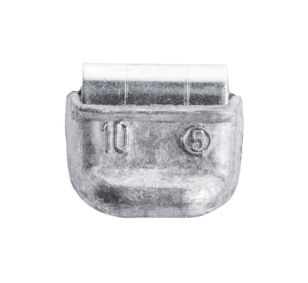 Clip-on lead (Pb) 10g weights for steel wheels Fivestars