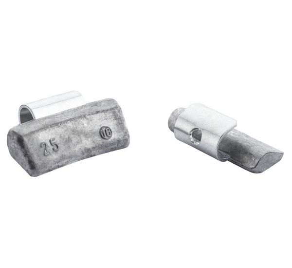 Lead Clip-on weights Fivestars for ALU rims - PB - 25g