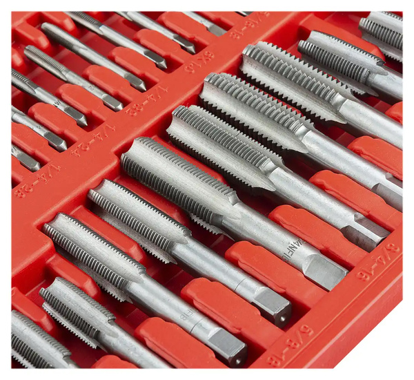 Thread cutting tool set 110 pcs REDATS in case