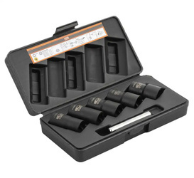 Sockets for damaged nuts BAHCO - 5 pcs