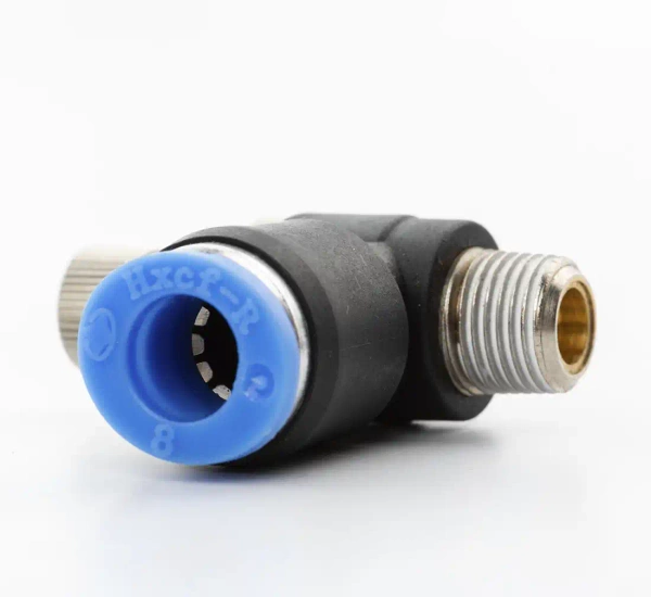 Plug connector with 8mm hose throttle valve 1/8"" thread for M220 M221