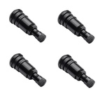 Valve - TR 525 - black - 4pcs