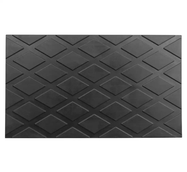 Rubber pad for trolley jacks 210 x 120 x 60mm full