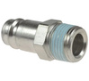 Plug - male thread - 3/8"" RQS type 27