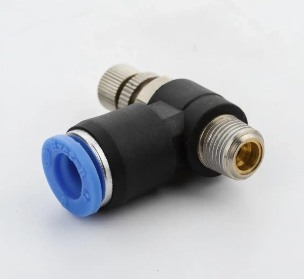 Plug connector with 8mm hose throttle valve 1/8"" thread for M220 M221