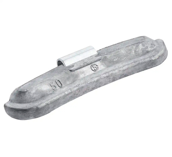 Clip-on lead (Pb) 50g weights for steel wheels Fivestars