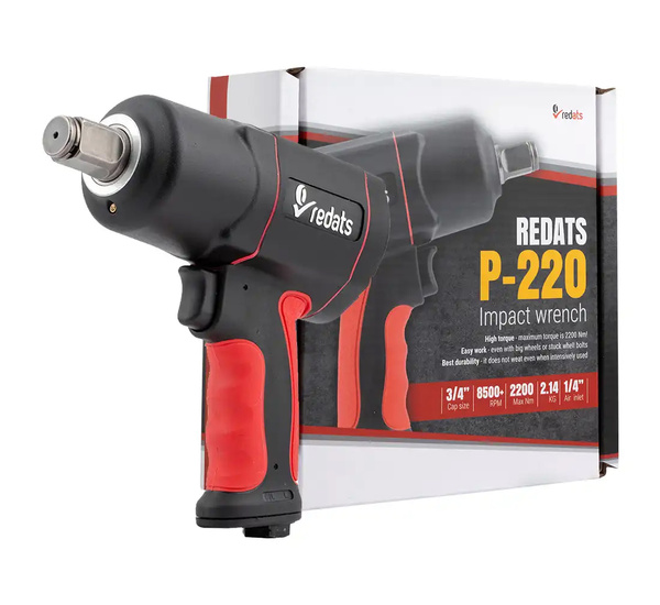 Impact wrench 2200Nm 3/4"" REDATS P-220