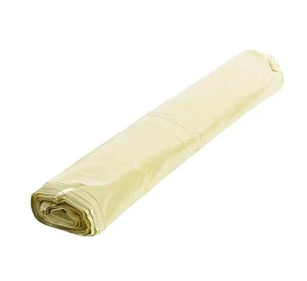 Tyre store bags, yellow LDPE 52cm - 10 pcs.