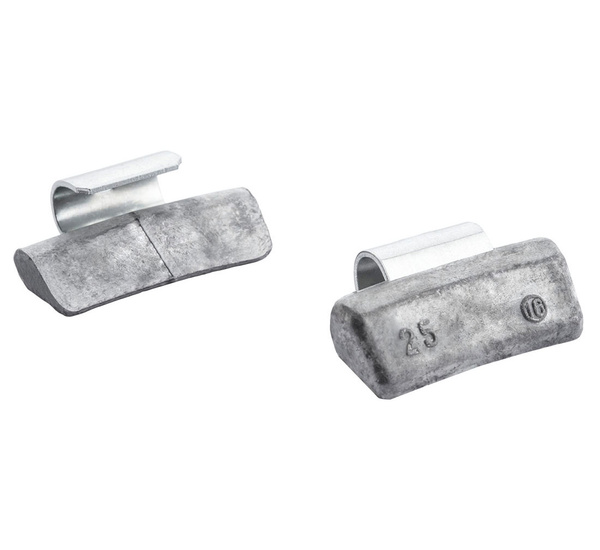 Lead Clip-on weights Fivestars for ALU rims - PB - 25g