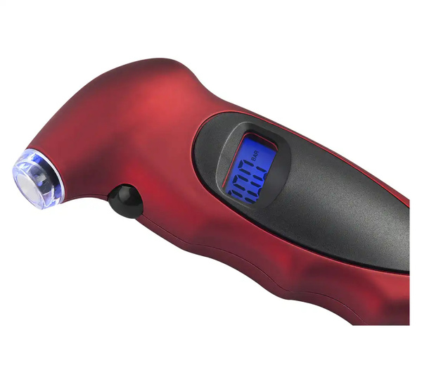 Tyre pressure measuring device REDATS red color