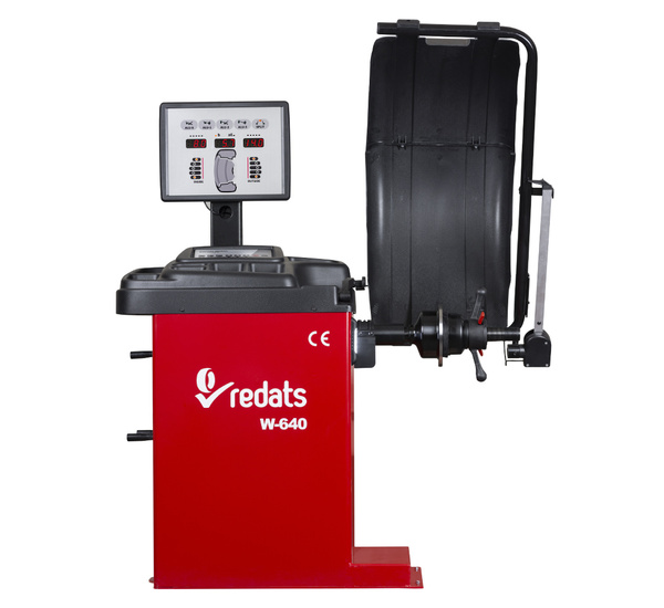 Automatic wheel balancer for passenger and light commercial vehicles – REDATS W-640