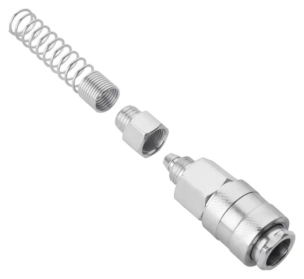 Quick Coupler with Spring Fitting for 8x5 mm Hose