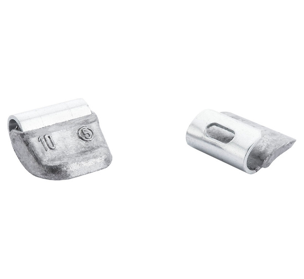 Clip-on lead (Pb) 10g weights for steel wheels Fivestars