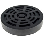 Rubber pad for lifts 120x25mm full