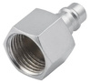 Quick coupler plug - female thread - 1/2