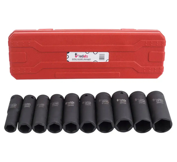 Impact sockets 1/2"" REDATS - 10 in set