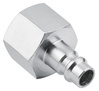 Quick coupler plug - female thread - 1/2