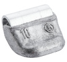 Clip-on lead (Pb) 10g weights for steel wheels Fivestars