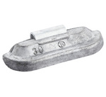 Clip-on lead (Pb) 30g weights for steel wheels Fivestars