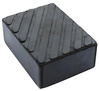 Rubber pad for low rise lifts 115x165x60mm