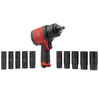 Impact wrench 1500Nm 1/2" REDATS P-160 + 10 long impact sockets 