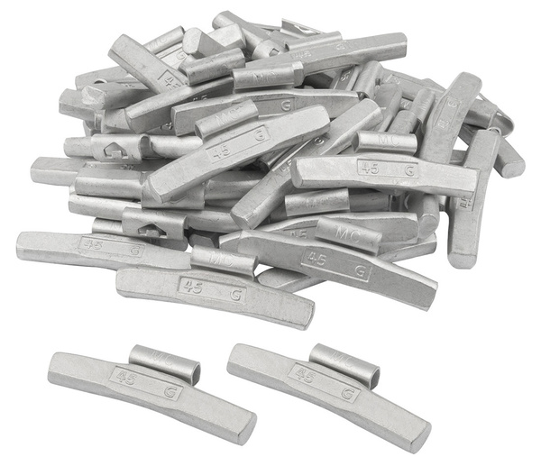 Clip-on weights Fivestars - FE ALU rims - 45g - 50pcs