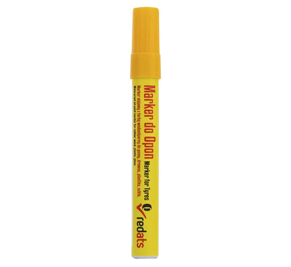 Oil marker for tires REDATS- yellow - 1 pcs