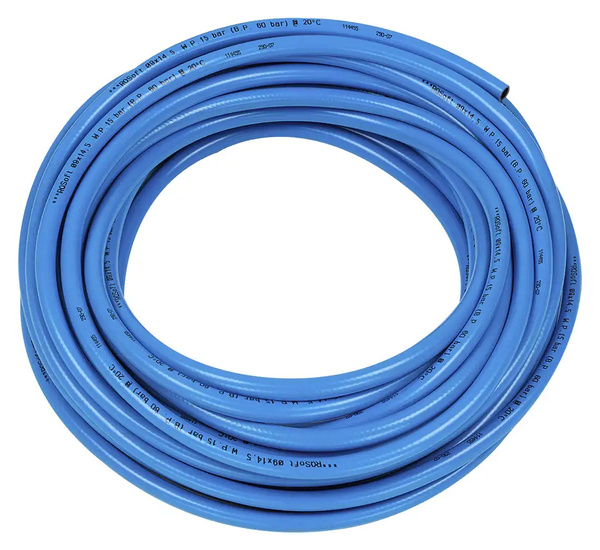 RQSoft Polyurethane Straight Pneumatic Hose  9.0 x 14.5mm - 20m