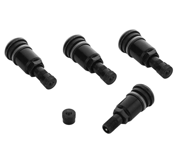 Valve - TR 525 - black - 4pcs