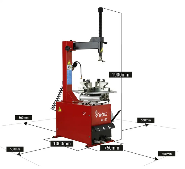 Tyre changer M-130 for motorcycles