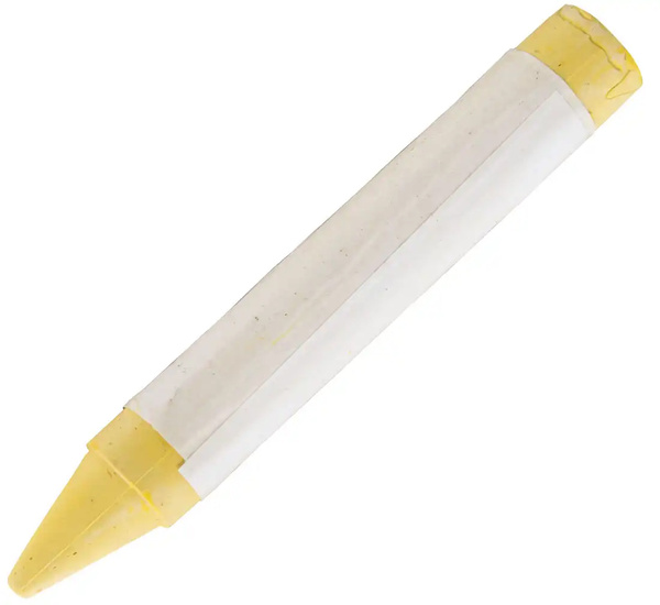 Marking chalk - yellow waxed REDATS - 12pcs