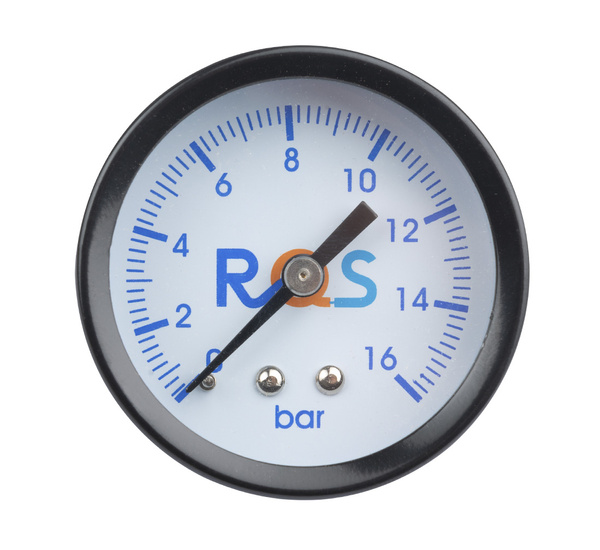 Gauge clock for air pressure regulator 0-16bar RQS -1/4