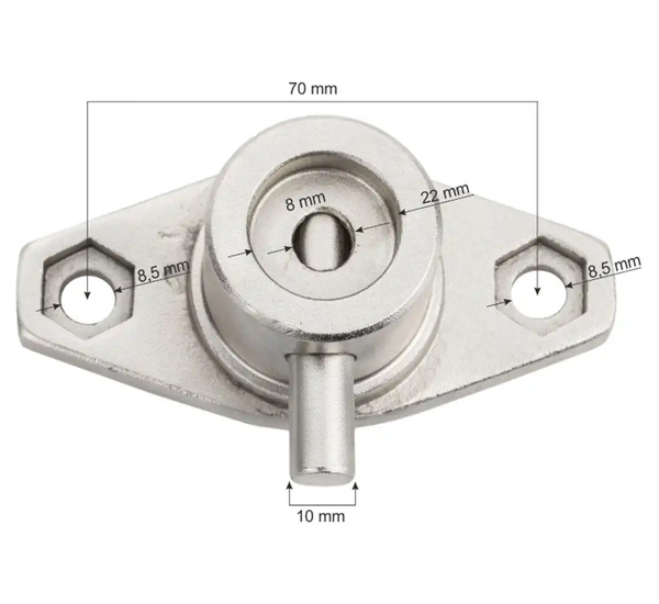 Mounting Adapter Composite head for CEMB HOFMANN MEGAPLAN GIULIANO CORMACH ATLAS WERTHER