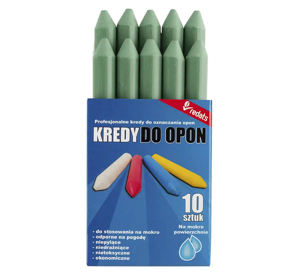 Marking Chalks - green REDATS PREMIUM - 10pcs