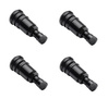 Valve - TR 525 - black - 4pcs
