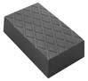 Rubber pad for trolley jacks 210 x 120 x 60mm full