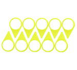 Checkpoint indicators - 27 mm - 10pcs