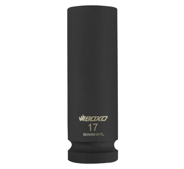 Impact Socket Long BOXO 17 mm 1/2