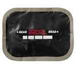 Radial patches with metal ply REDATS-10 57x76mm- 1pc