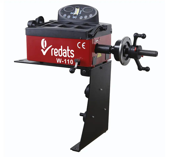 Semi-automatic manual wheel balancer REDATS W-100 230V or 12V