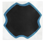 Cross diagonal patch REDATS-175 - 175x175mm - 1pc