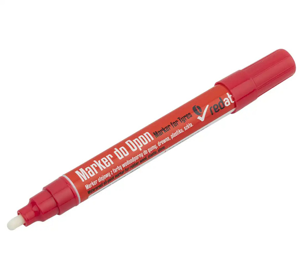 Oil marker for tires REDATS- red - 1 pcs