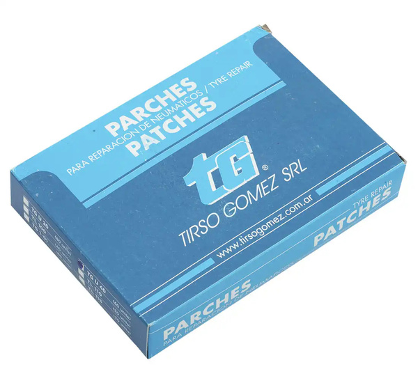 Tyre patch Tirso Gomez TG 40mm - 60pcs