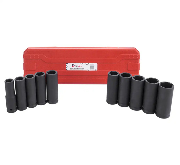 Impact sockets 1/2"" REDATS - 10 in set