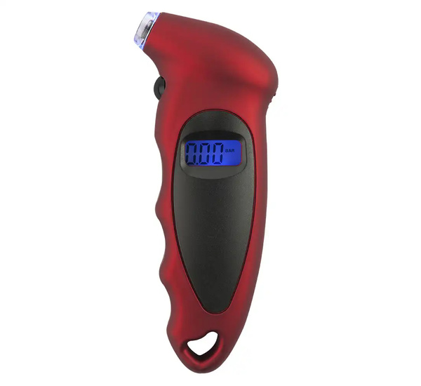 Tyre pressure measuring device REDATS red color