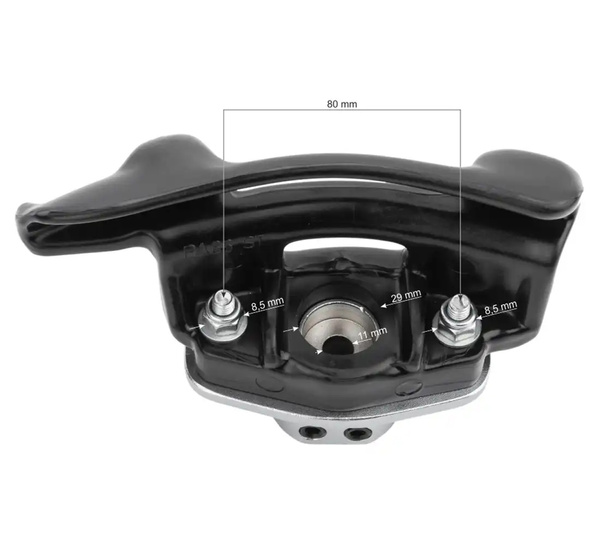 Composite mounting head (complete with handle) - BOSCH SICAM ACCUTURN BEISSBARTH TECALEMIT