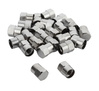 Valve caps, nickel-plated 25 pcs.